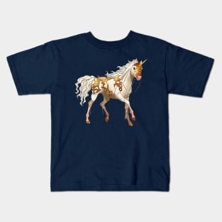 White unicorn Kids T-Shirt